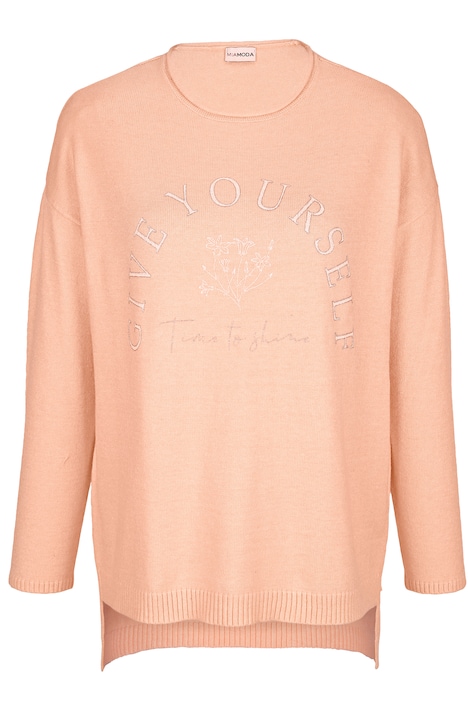 Pullover, Statement, Saum hinten länger
