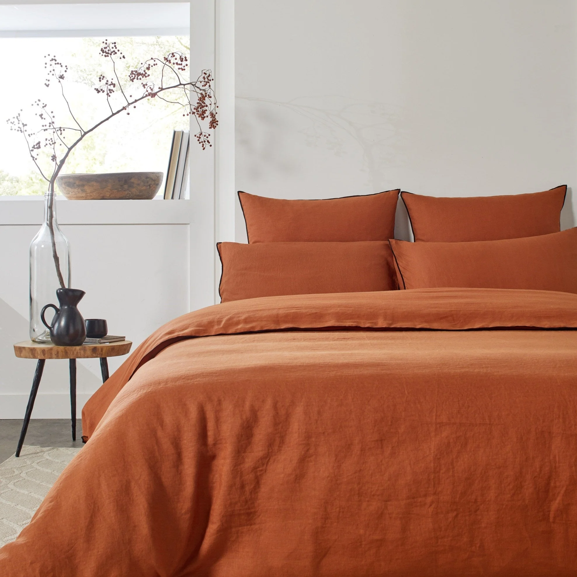 CARLINA - Housse de couette | Orange