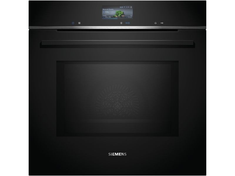 Siemens Einbaubackofen mit Mikrowelle iQ700 HM736G1B1C Schw Einbau-Kompaktbackofen