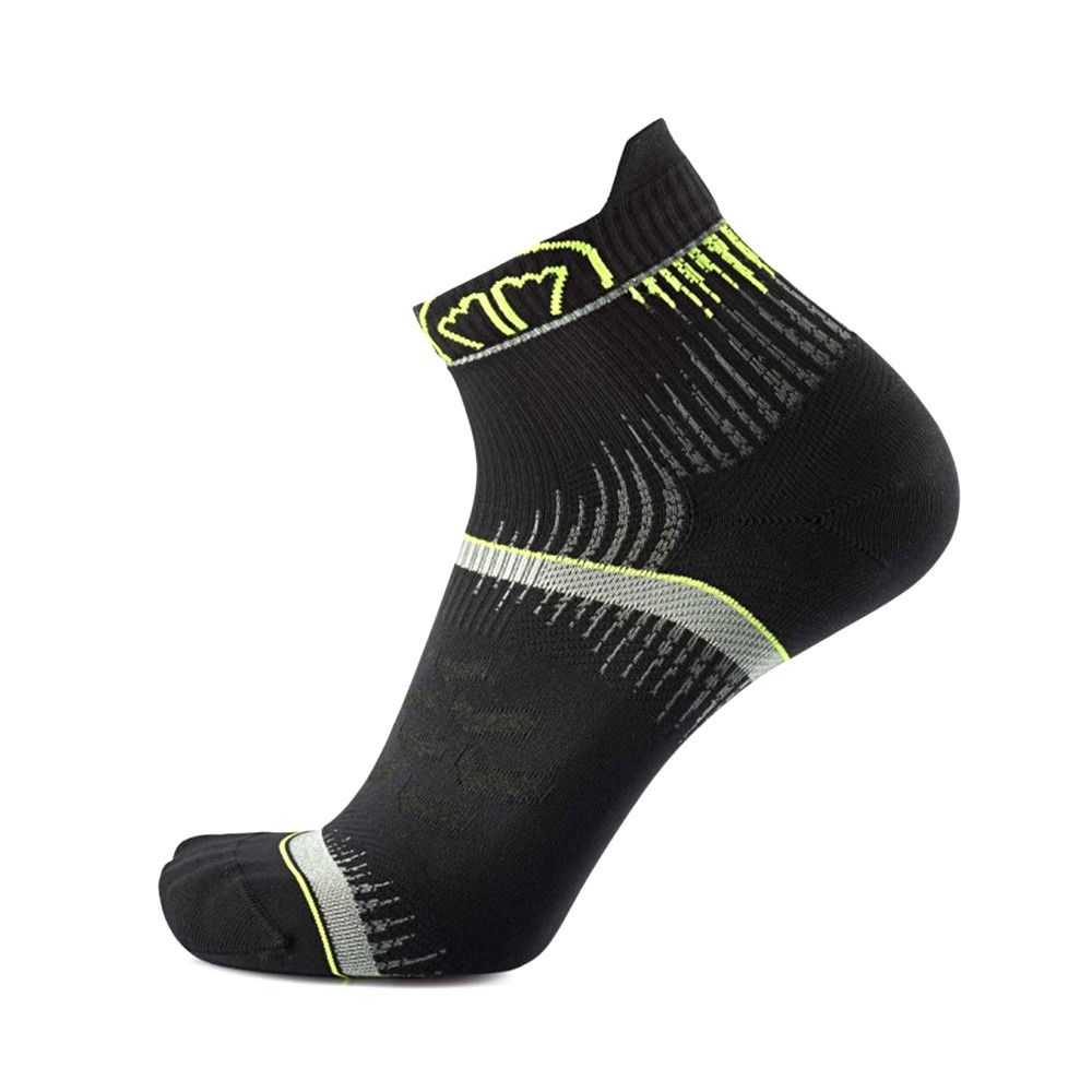 Sidas RUN ULTRA - Chaussettes noir/jaune
