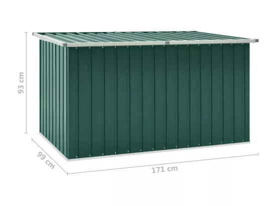 Boîte de rangement de jardin Vert 171x99x93 cm