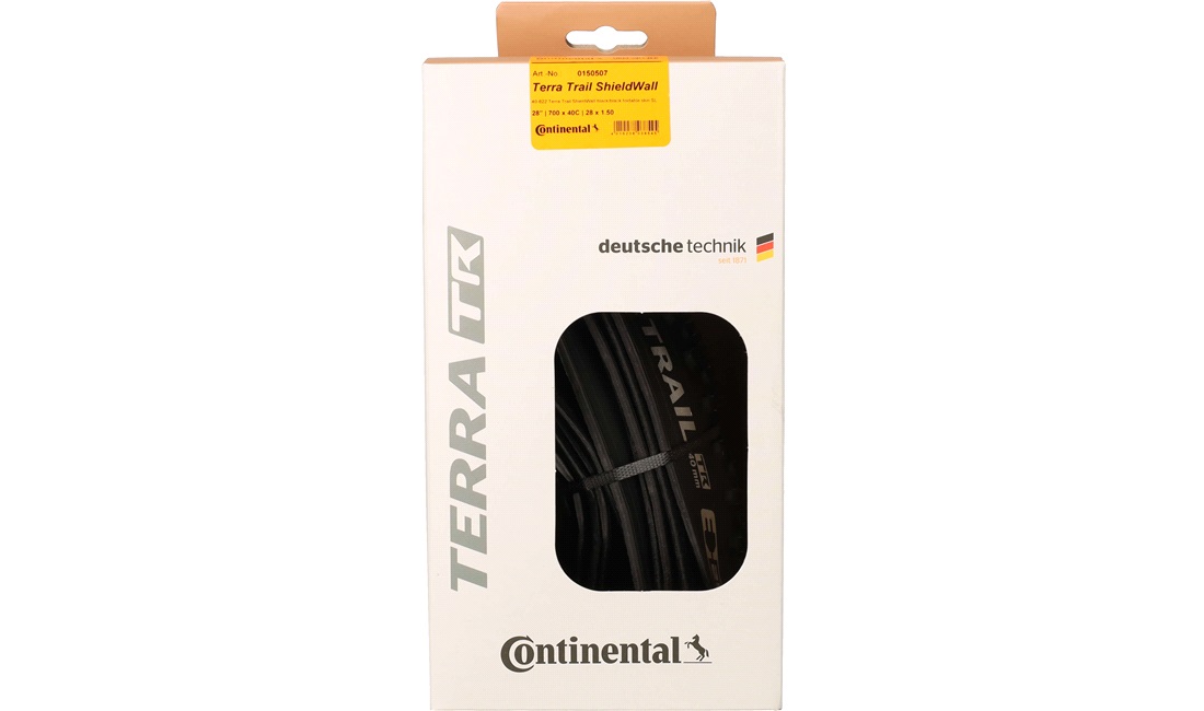 Cykeldæk Continental Terra Trail Shieldwall 700X40C skinwall