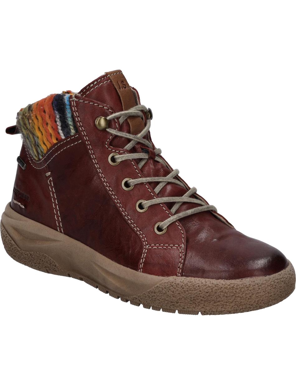 Stiefelette Alina 52, bordo-kombi