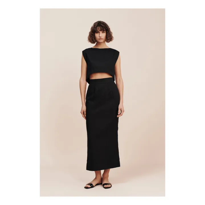 Posse Jupe Emma Lin | Noir