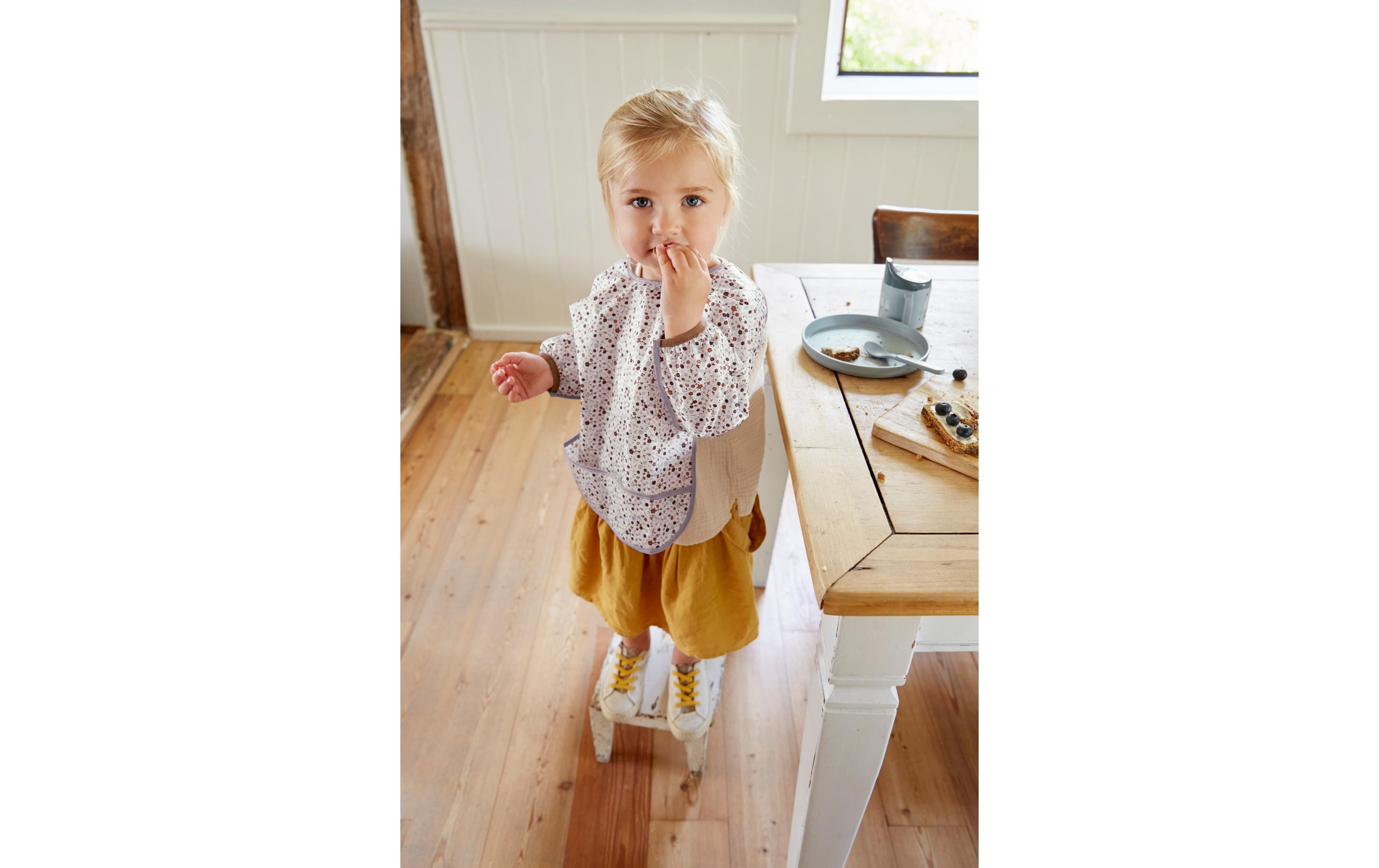Kindergeschirrset Tiny Farmer Sheep/Goose Blue4-teiliges Set