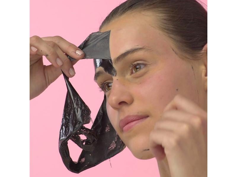 SkinRepublic Gesichtsmaske Charcoal Peel-Off 1 Stück Reinigende flüssige Gesichtsmaske