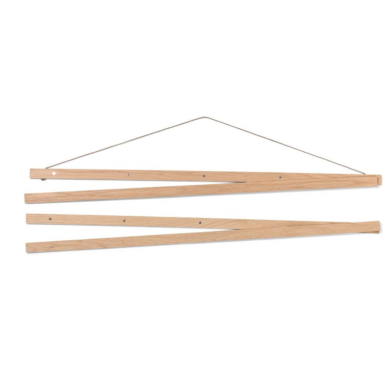 Posterleiste Holz, Set mit Aufhängung