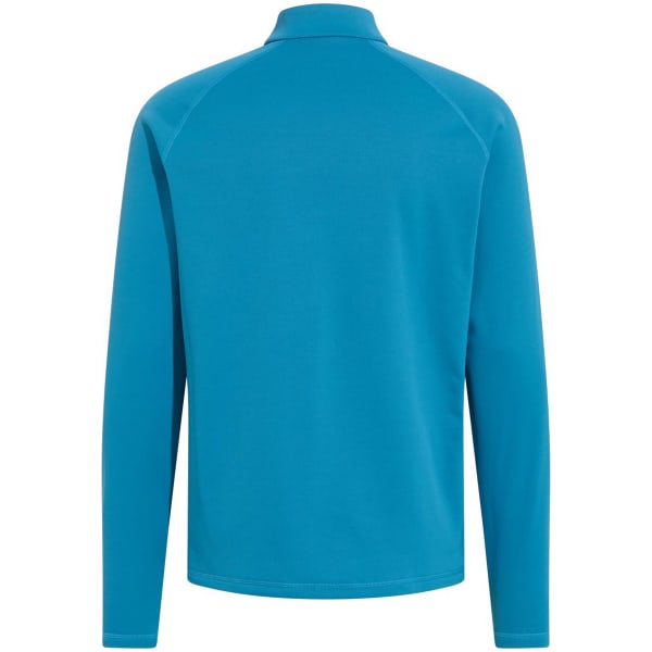 Sweat polaire randonnée ODLO MID LAYER 1/2 ZIP BESSO SAXONY BLUE