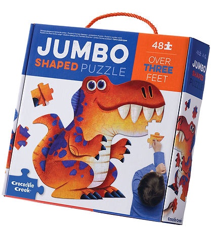 Crocodile Creek Puzzlespiel - 48 Teile - Jumbo Dinosaur