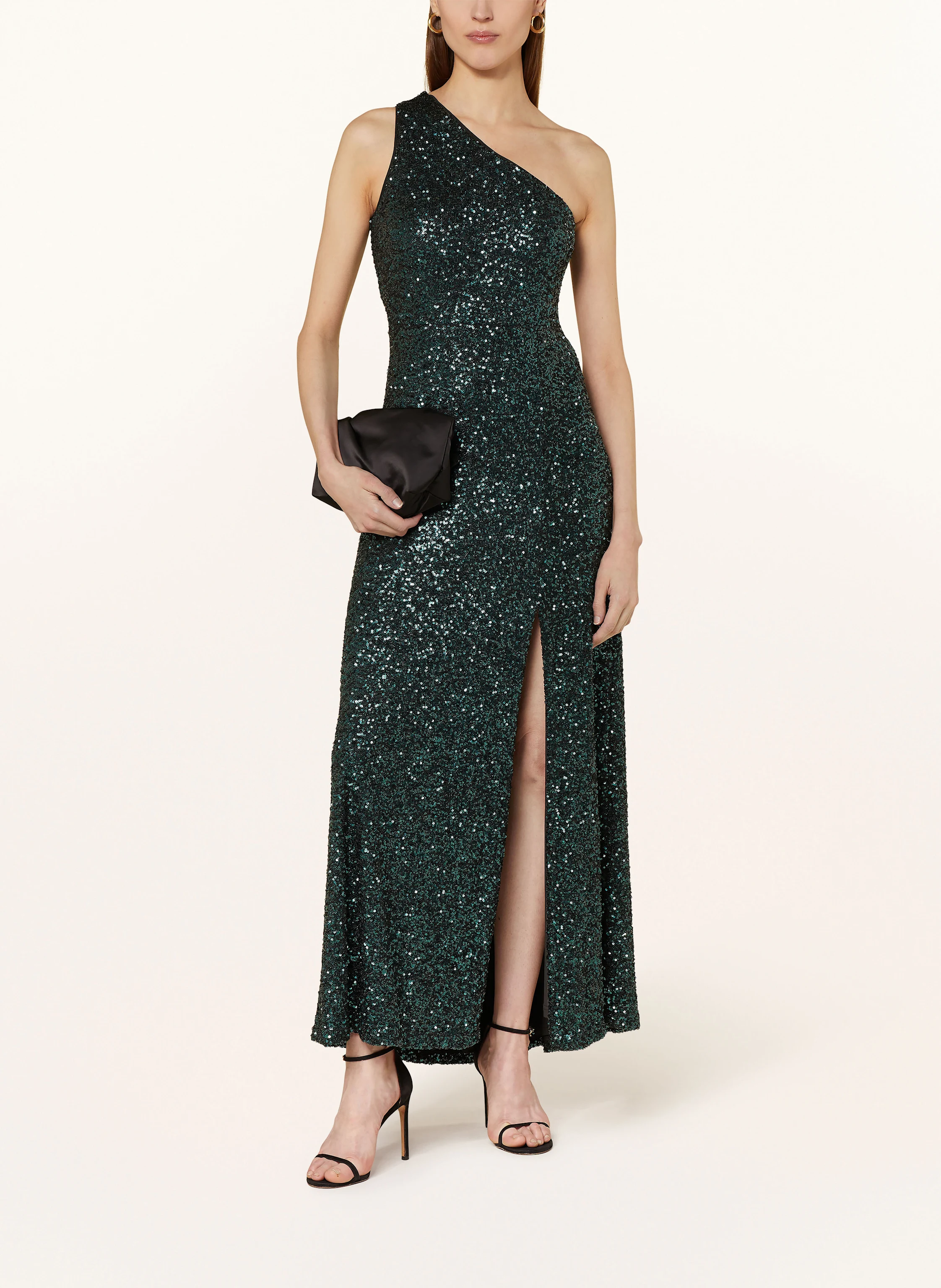 APART One-Shoulder-Kleid mit Pailletten