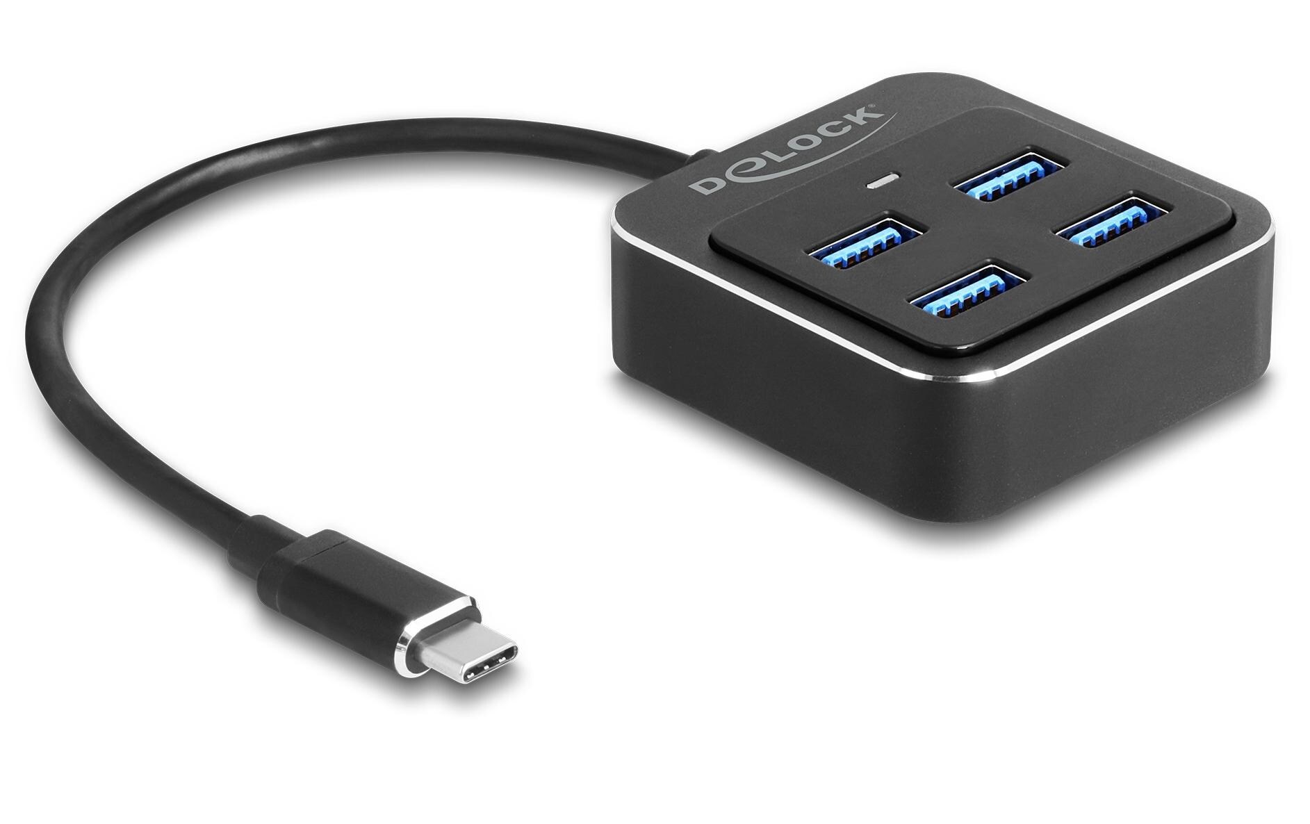 USB-Hub 4 x USB 3.1 Typ-AVier-Port-USB-A-Hub