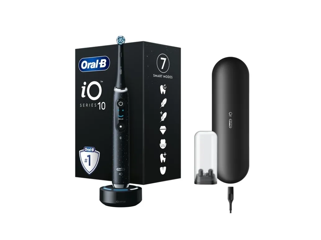 Oral-B iO Series 10 Elektrisk Tandbørste - Cosmic Sort