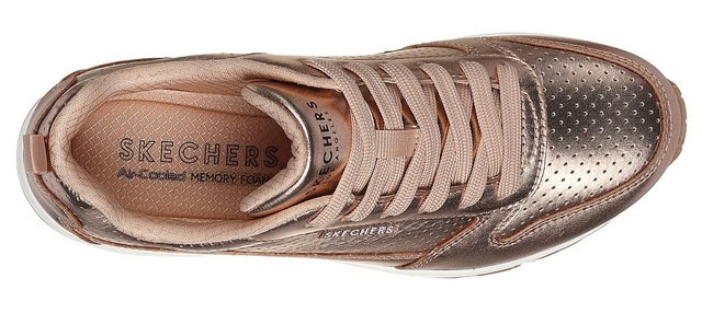 Skechers Sneaker »Uno - Metallixs«  Keilsneaker, Plateausneaker, Schnürschuh mit Skech-Air