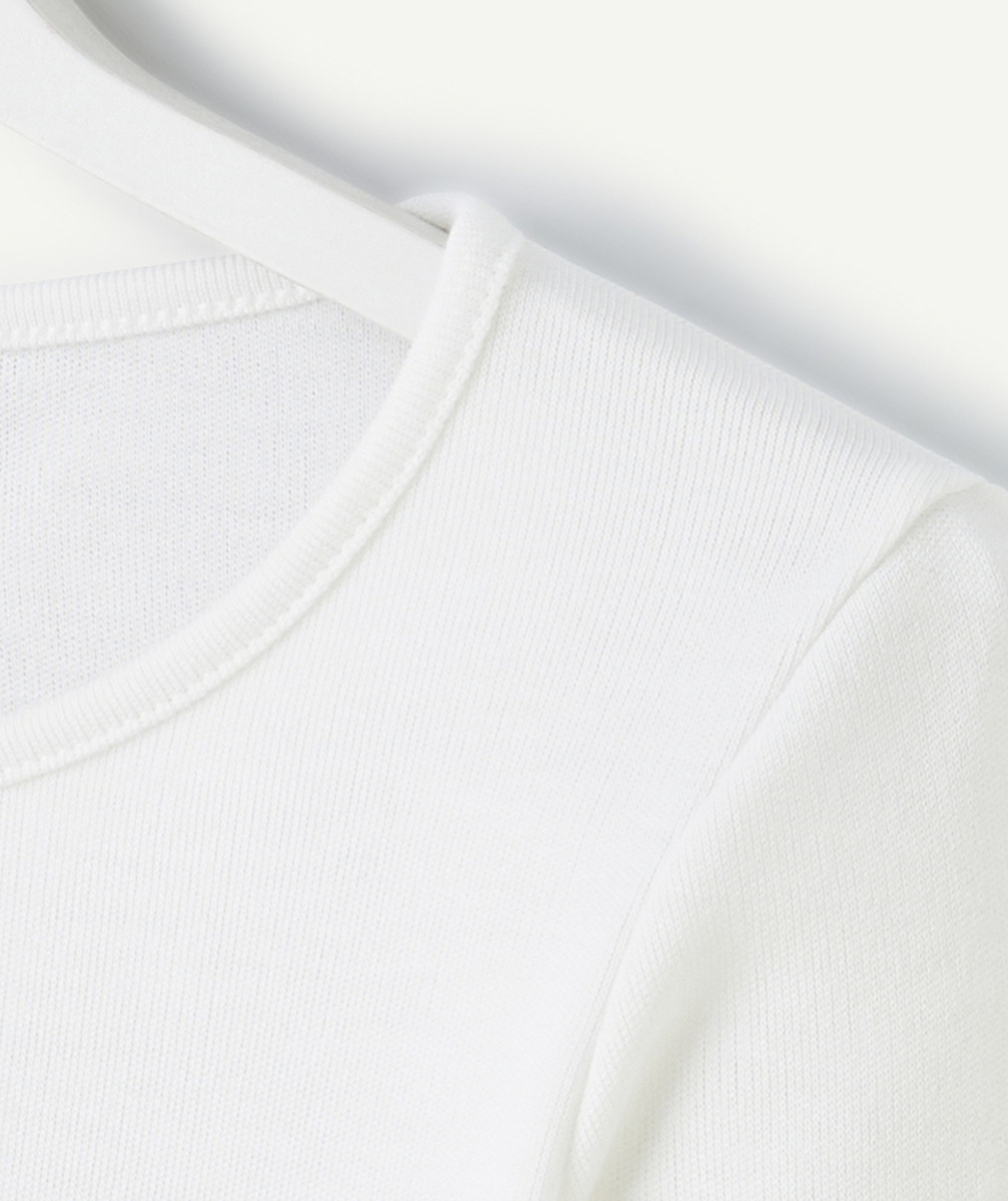 DAMARTT-SHIRT MANCHES LONGUES MAILLE INTERLOCK THERMOLACTYL BLANC