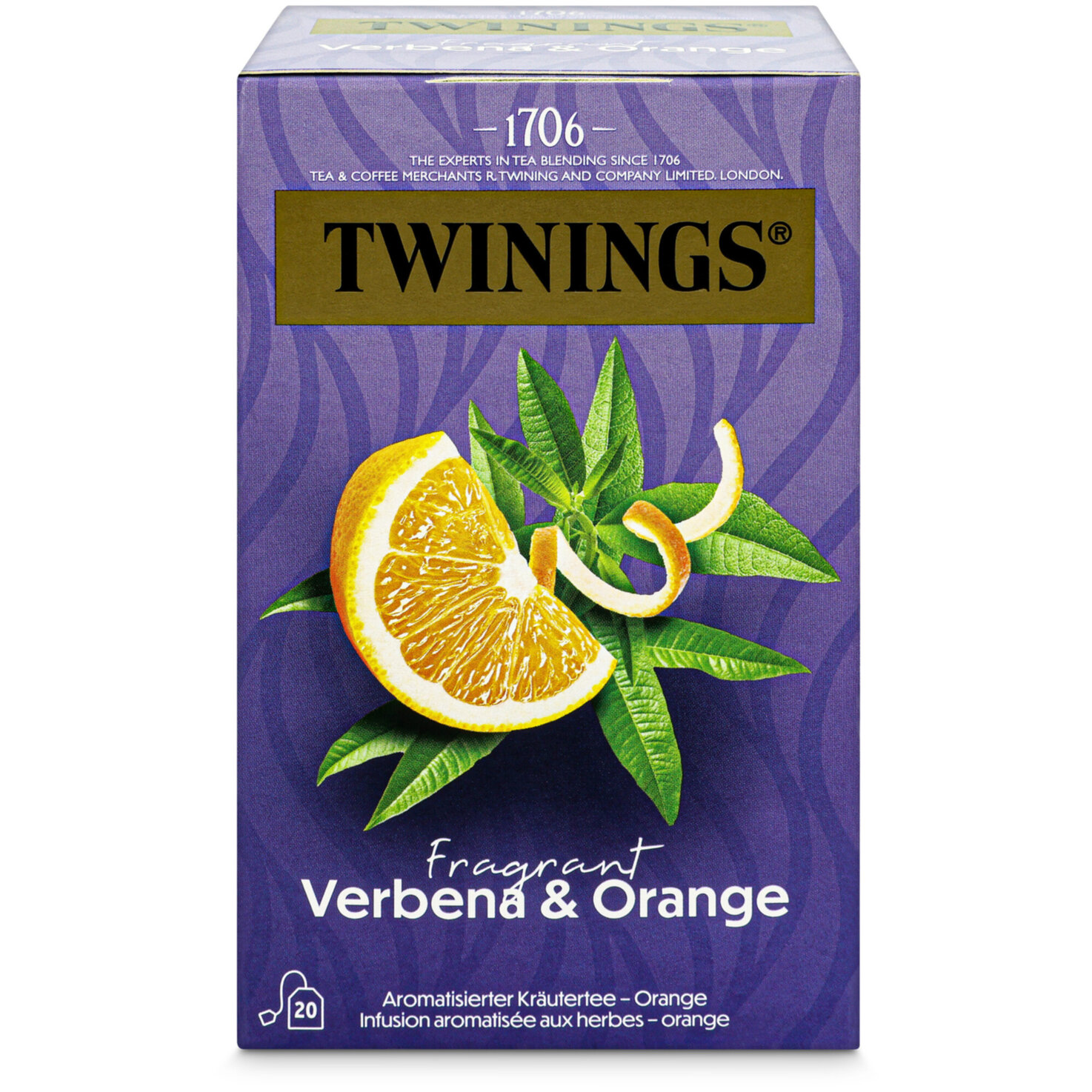 Twinings Eisenkraut-Orange 20Stück