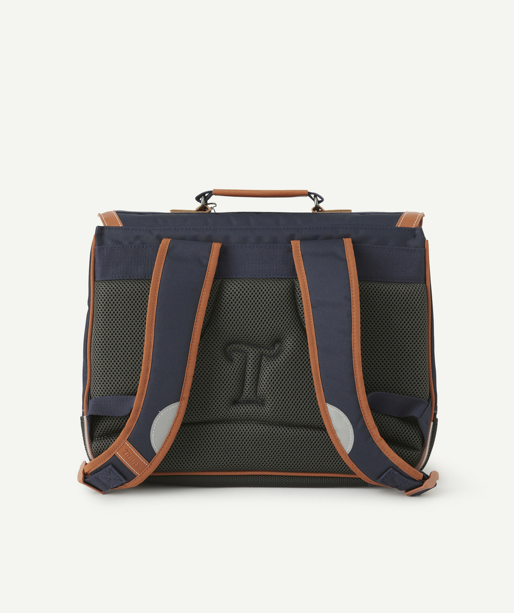 TANN'SCARTABLE CAMILLE BLEU MARINE PORTE CLÉ BASKET