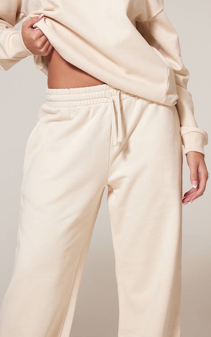 Ecru Jogging Large En Molleton Premium