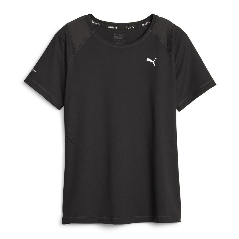Puma T-shirt Noir Femme Puma Run Cloudspun