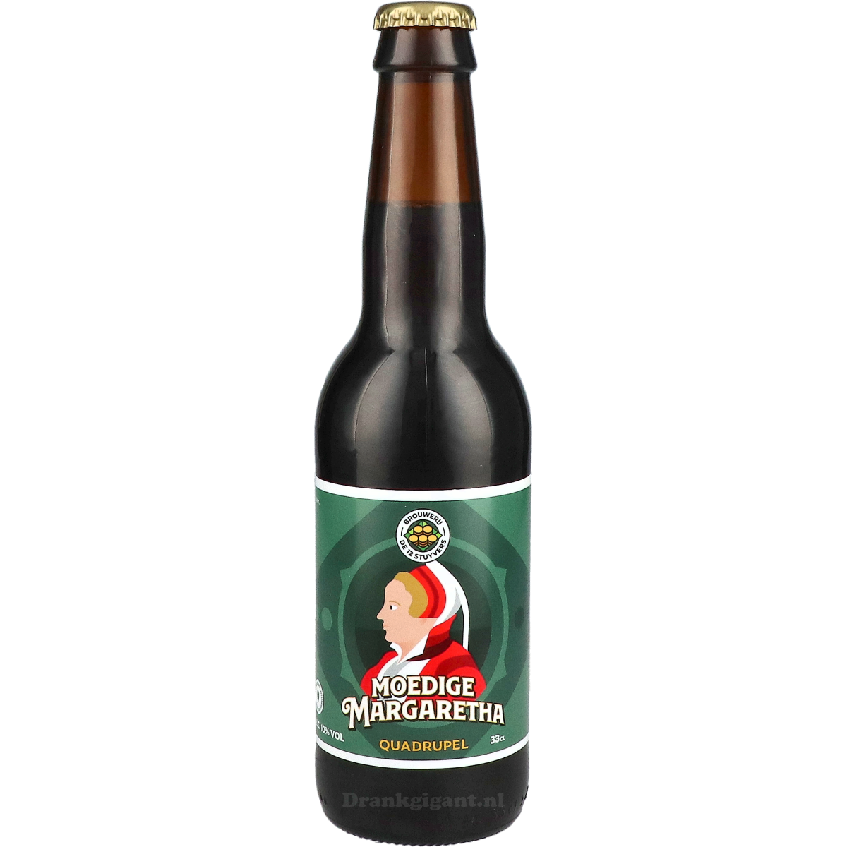 De 12 Stuyvers Moedige Margaretha Quadrupel 33 cl