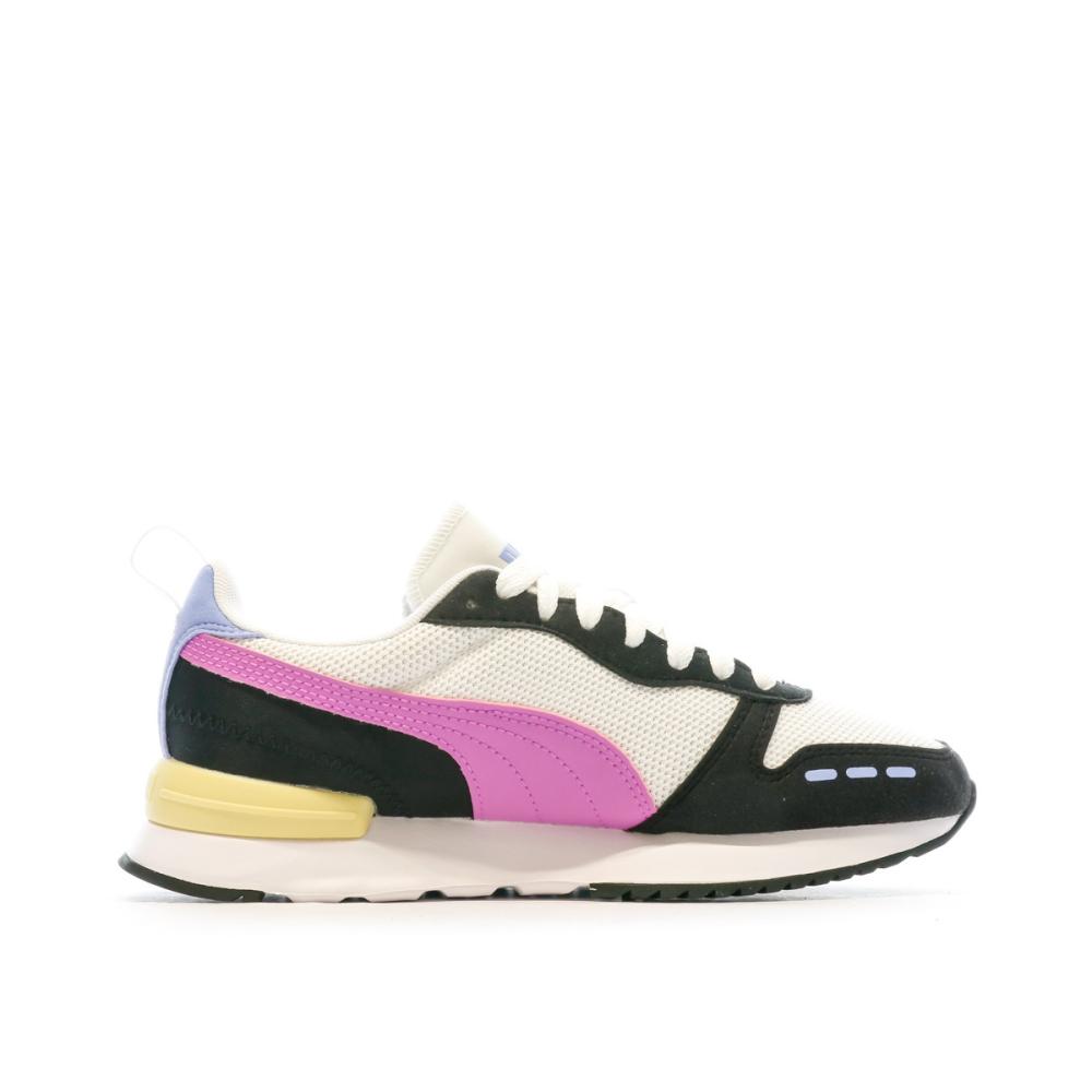 Puma Baskets Noir/Rose Femme Puma R78