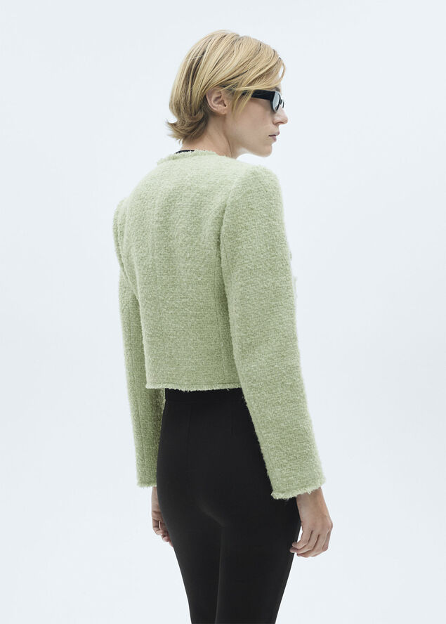 MANGO JACKET. -- ENA Green