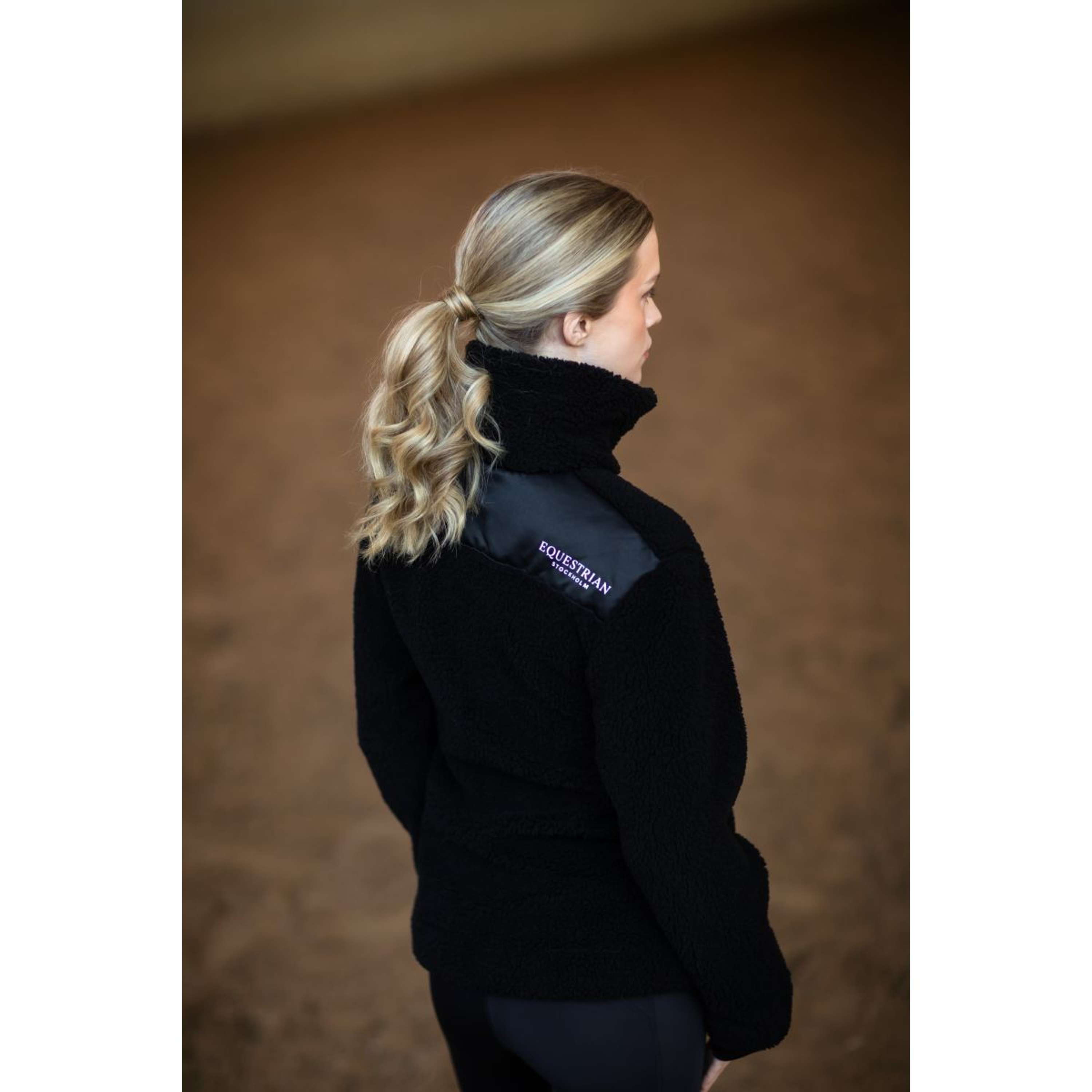 Equestrian Stockholm Jack Teddy Fleece Zwart