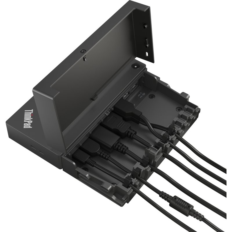 Lenovo ThinkSmart SmartDock Avec fil USB 3.2 Gen 2 (3.1 Gen 2) Type-C Noir