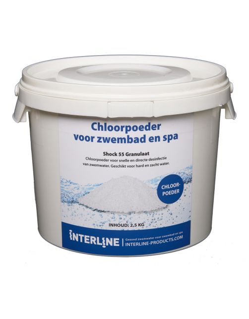 Interline Chloorgranulaat Organisch - Zwembad-Onderhoud - 2.5 kg