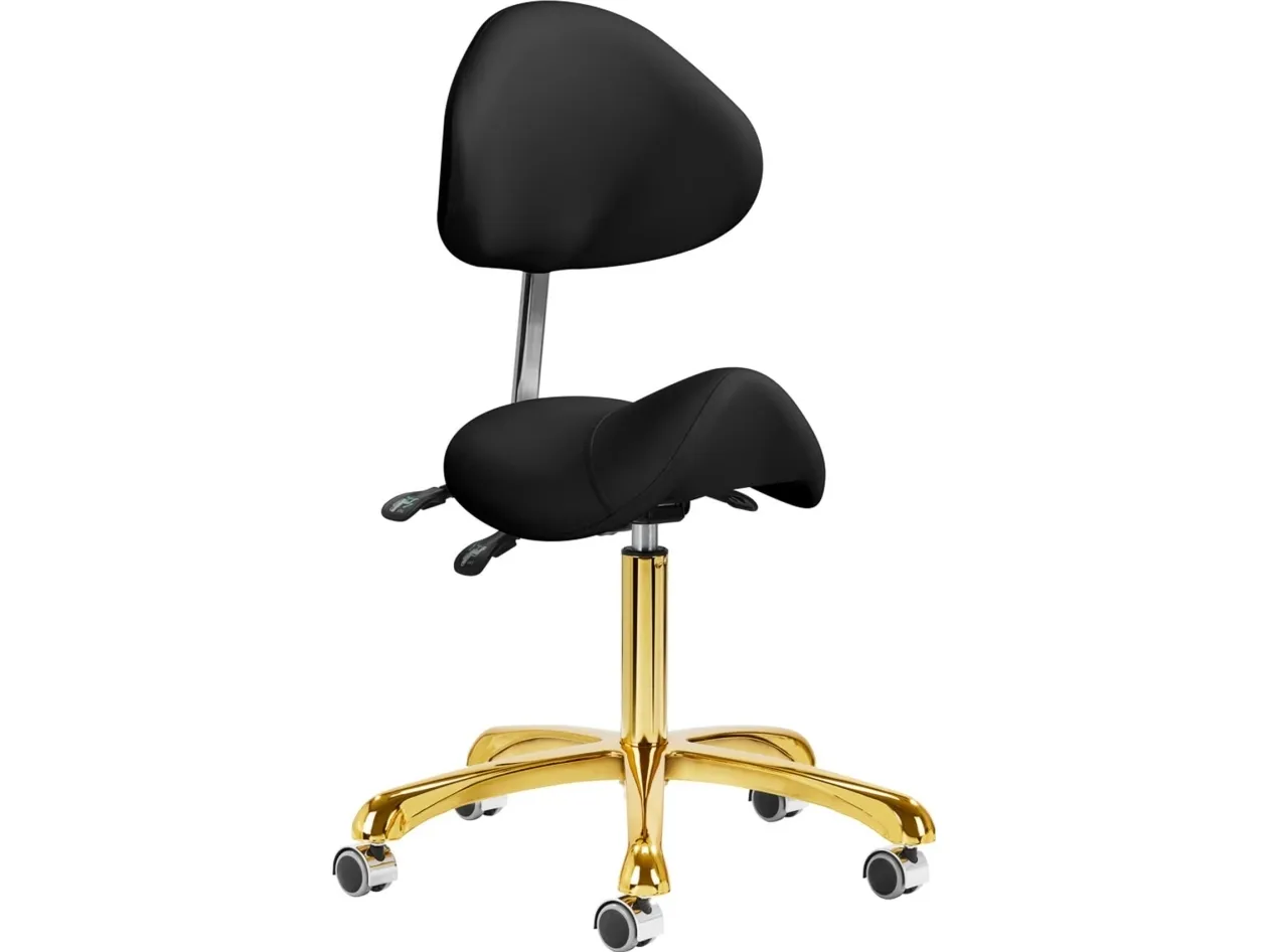 Activeshop 1004 Giovanni kosmetikskammel guld sort