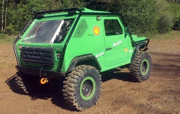 Mercedes Puch G offroad fahren in Voitsberg als Geschenk