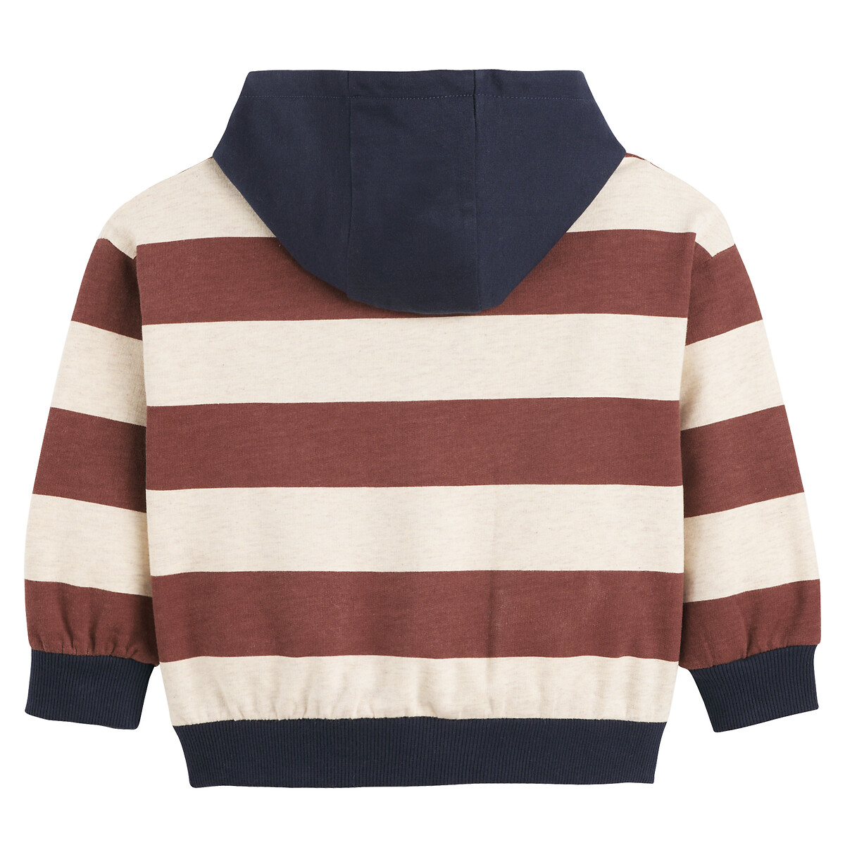 LA REDOUTE COLLECTIONS<br>Moletom com capuz em feltro