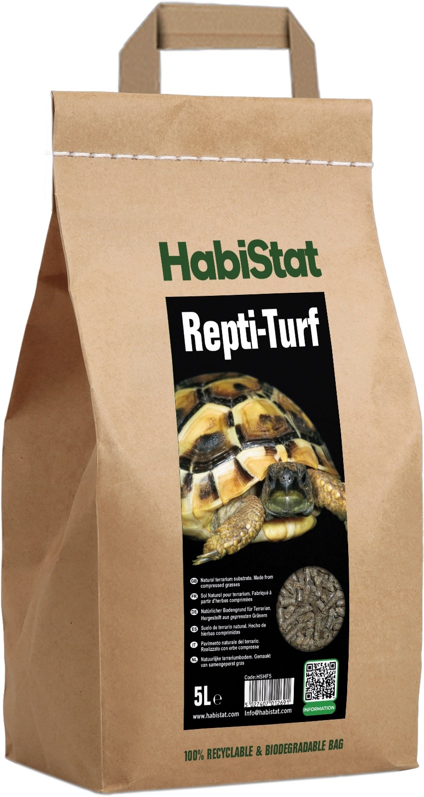 Habistat Terrarium Substraat Repti-Turf 5L