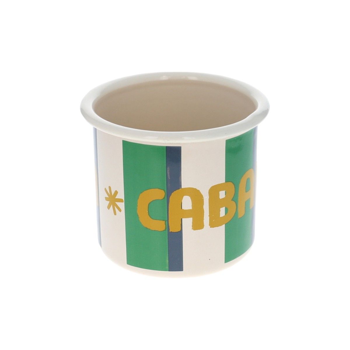 Mug émaillé Papa cabana - Copacabana party ! .