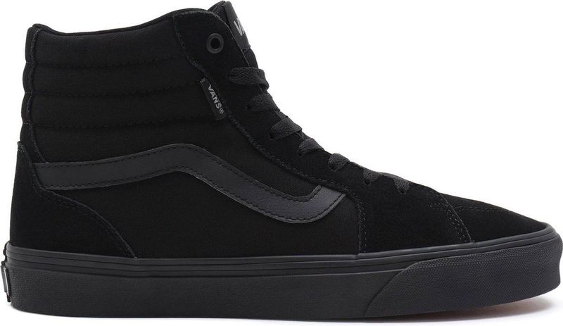 Vans - Filmore Hi Suede Canvas - Sneaker - Black - Canvas en Suède