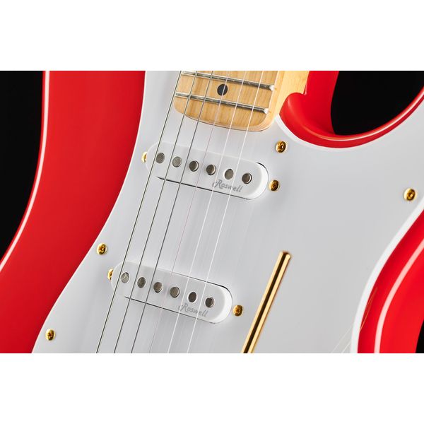 Harley Benton ST-59HM Fiesta Red Bundle