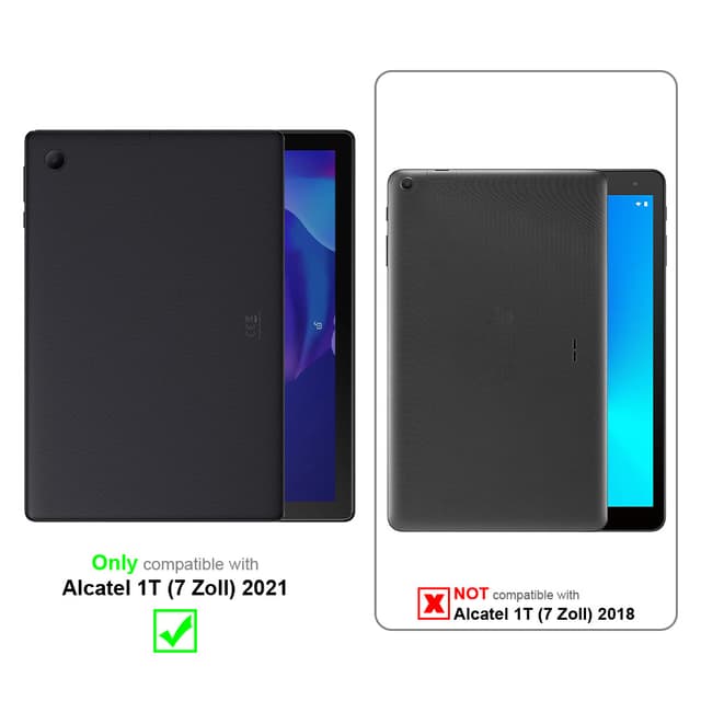 Alcatel 1T (7 tomme) 2021 Pungetui Cover (Blå)