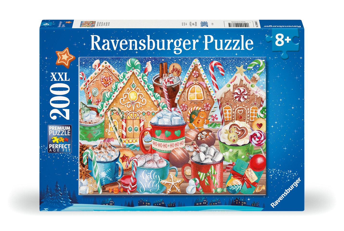 Ravensburger - Puslespil Sweet Christmas 200 brikker