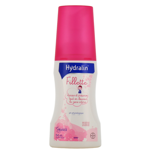 Mousse lavante intime Hydralin Fillette