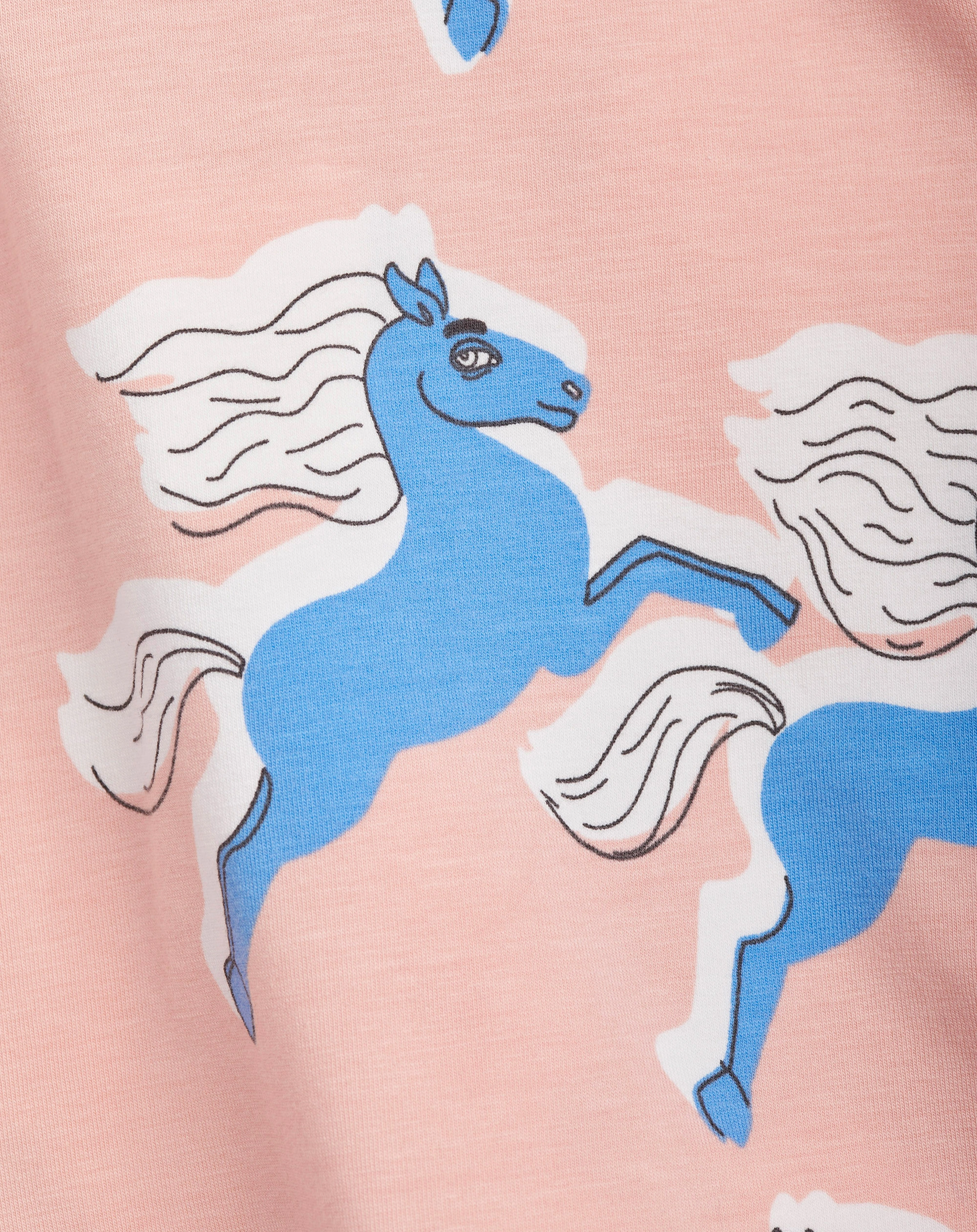 Leggings HORSES AOP in apricot