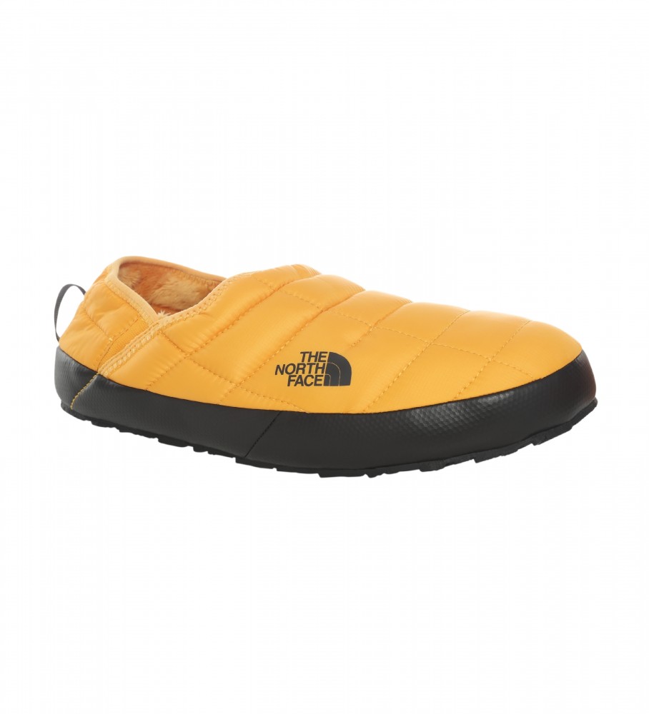 Chinelo antiderrapante The North Face Thermoball, amarelo