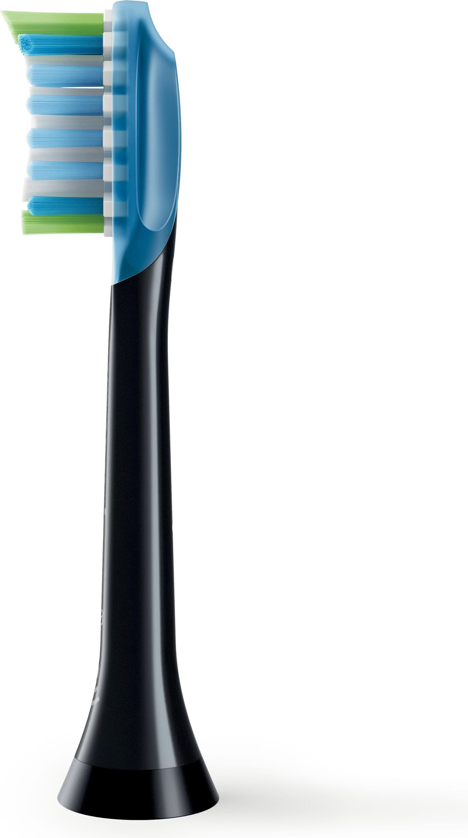 (2er Set) C3 Premium Plaque Defence Ersatz Zahnbürstenkopf für Philips Sonicare Elektrische Zahnbürsten (HX9042/33) - Schwarz