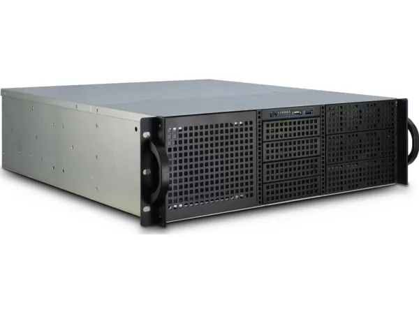 Inter-Tech IPC 3U-30248 - Rack-monterbar - 3U - SSI EEB - ingen strømforsyning - USB