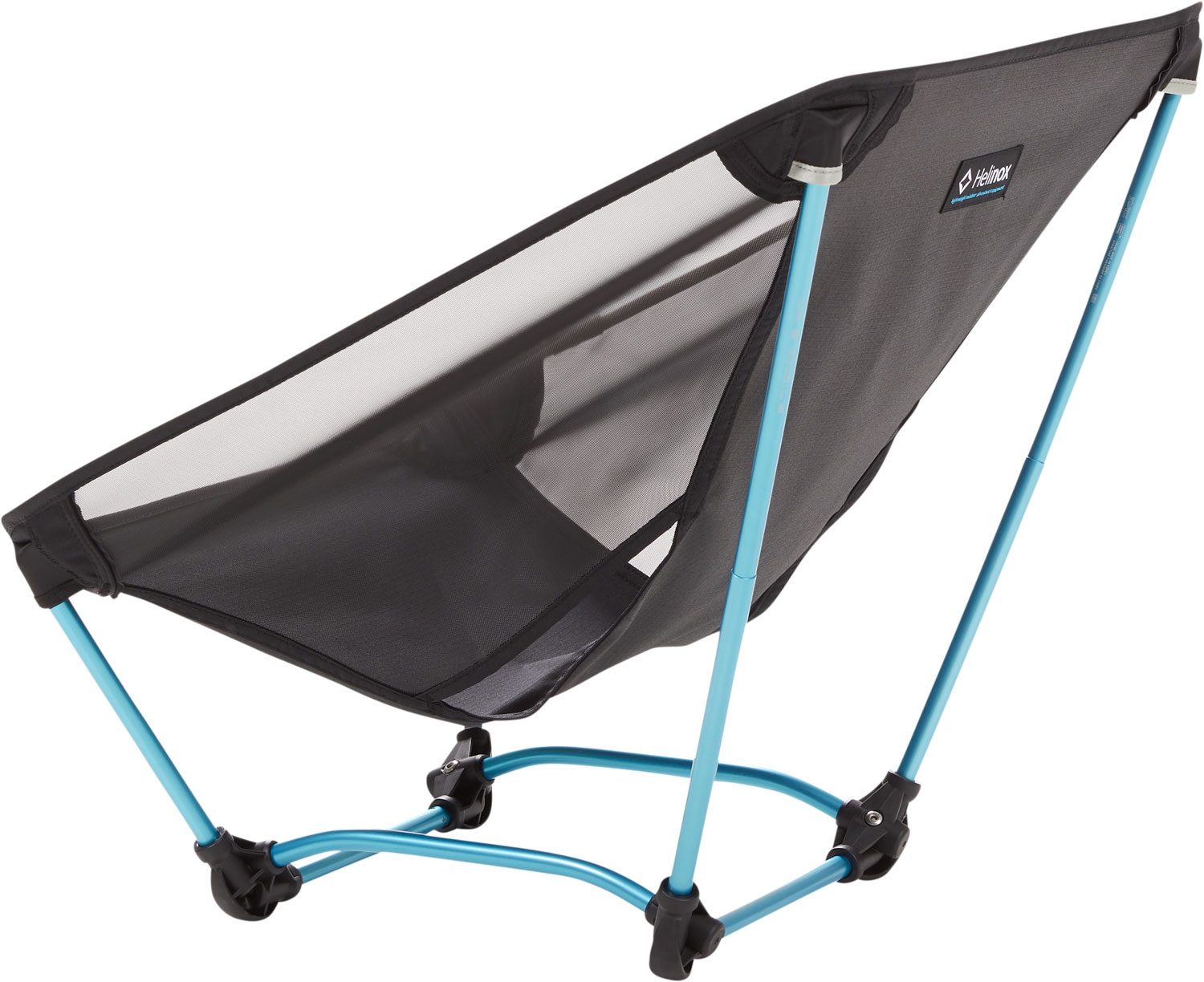 Helinox Ground Chair Camping Faltstuhl Schwarz