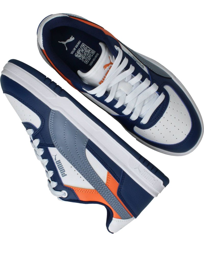 Puma Caven III Block Sneakers Blauw Jongens