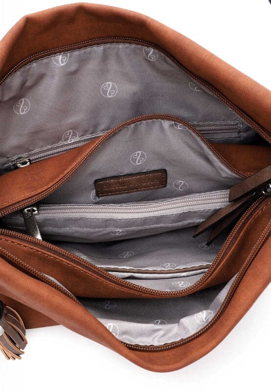 Emily & Noah Elke Bag in Bag Buidel Cognac