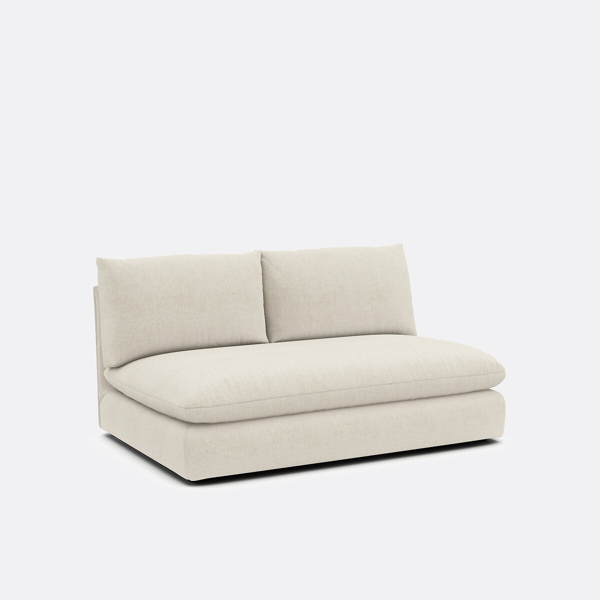 LA REDOUTE INTERIEURS<br>Sofá modular de 2 lugares, poliéster, Malo