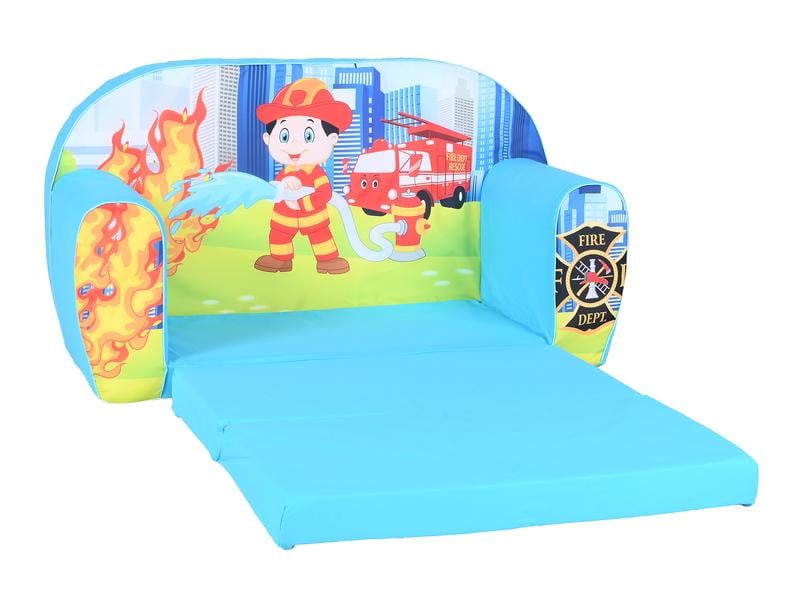 Knorrtoys Kindersofa Feuerwehr Klappsofa