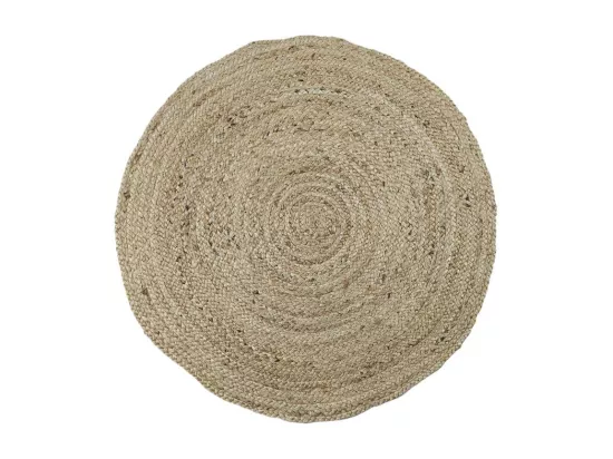 Tapis Rond Déco en Jute 