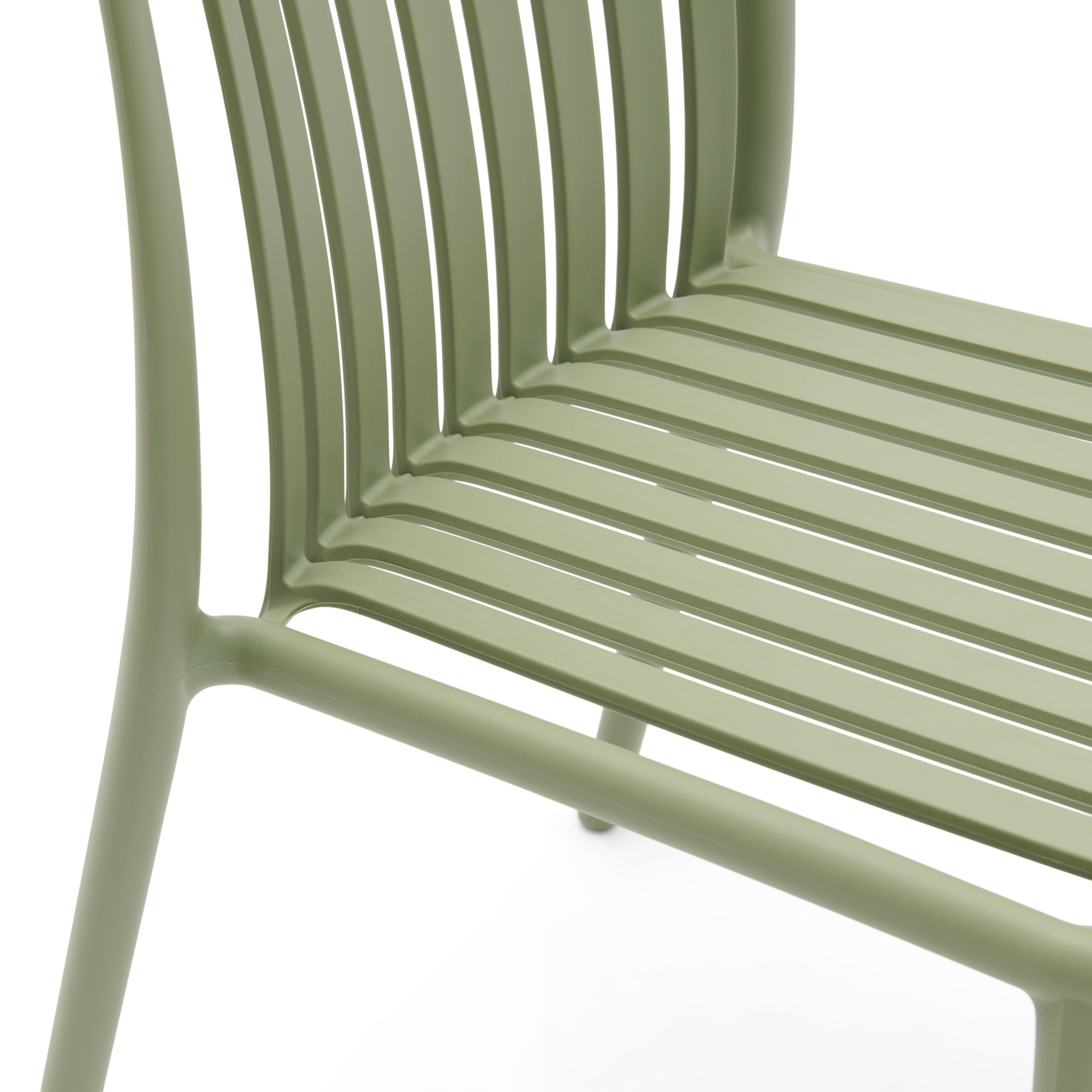 Tuinstoel Daphne warm green - set van 4