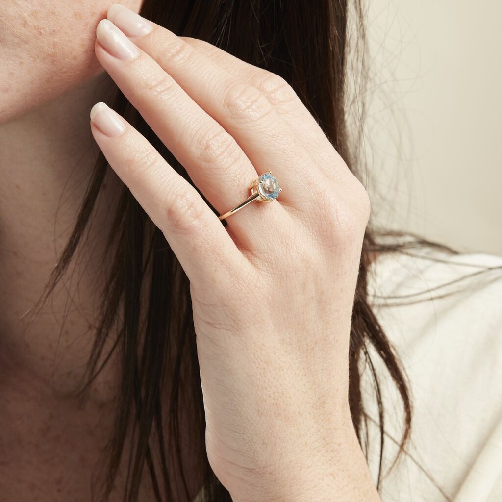 Bague Or Jaune Wilfreda Topaze